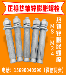 正禄热镀锌膨胀螺栓