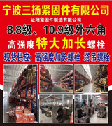 宁波三扬高强度 证翔8.8  10.9级加长栓