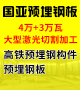 国亚大型激光割板