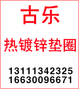 古乐热镀锌垫圈 古乐热镀锌垫圈