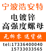宁波浩安特高强度螺母 8.8高强度螺母 
